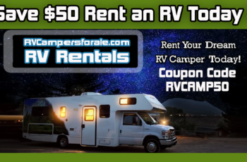 rv rental discount code rvcamp50